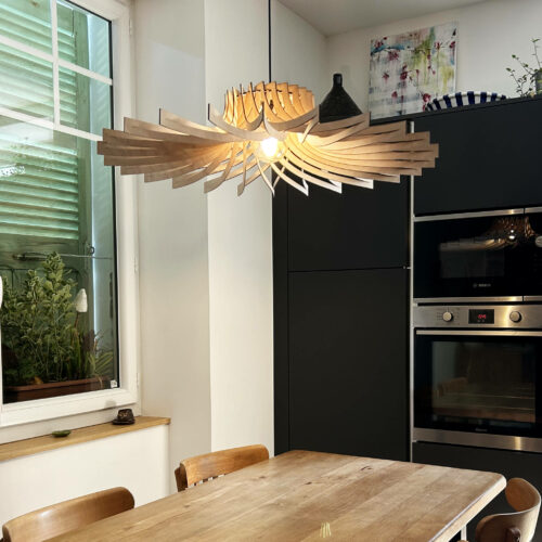 Gaston le chardon dans une cuisine déco