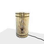 Lampe à poser en bois