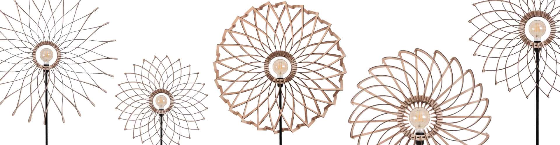 La gamme de lampadaires Sâpi