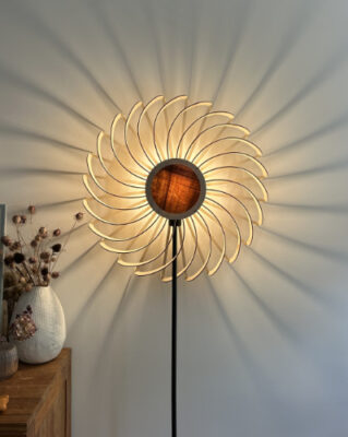 Lampadaires et jolies ombres