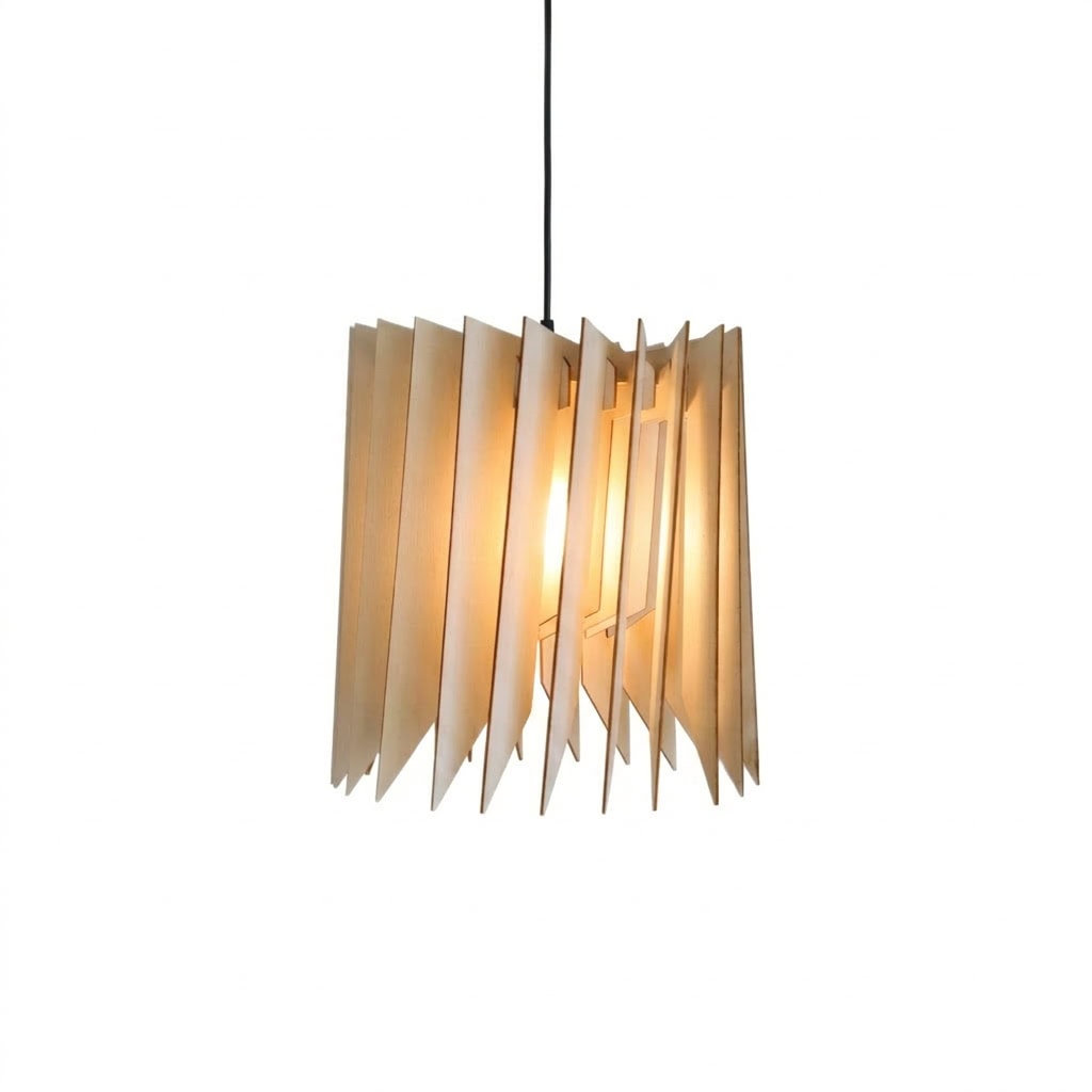 Morane La gogane, suspension en bois design
