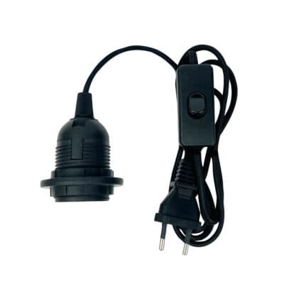 Câble et douille pour lampe de chevet