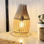 Lampe de chevet artisanale