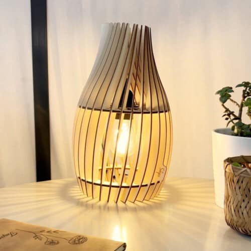 Lampe de chevet artisanale