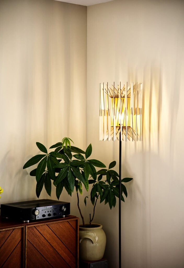 Collection Lampadaires — Luminaires en bois